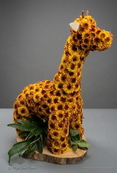 Jirafa Floral
