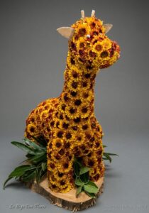 Jirafa Floral
