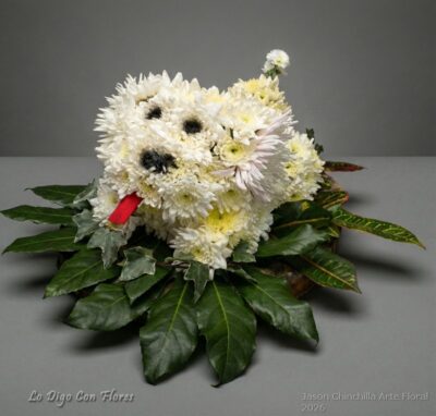 Perro Floral