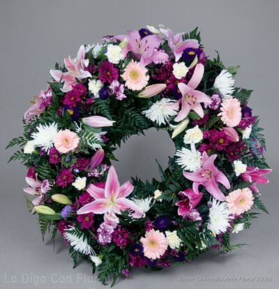 Corona funebre funeraria