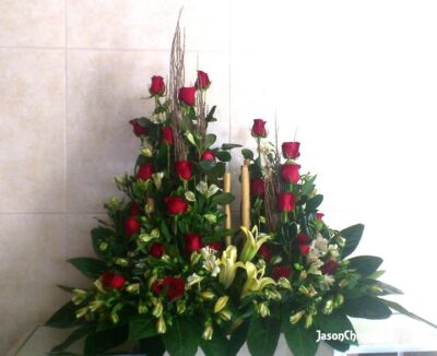 Arreglo rosas grande