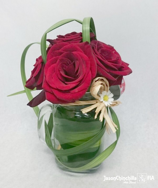 Diseño vintage con rosas