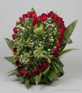 Corazon de rosas