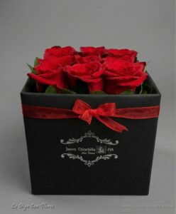 Rosas en Caja