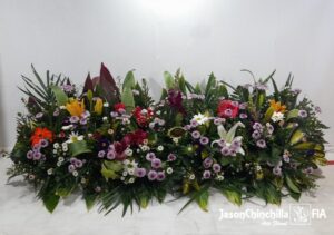 Jardinera para evento