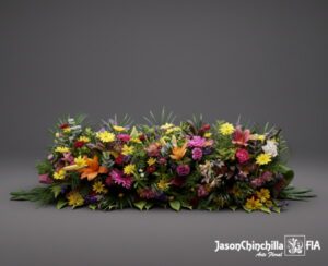 Jardinera para evento