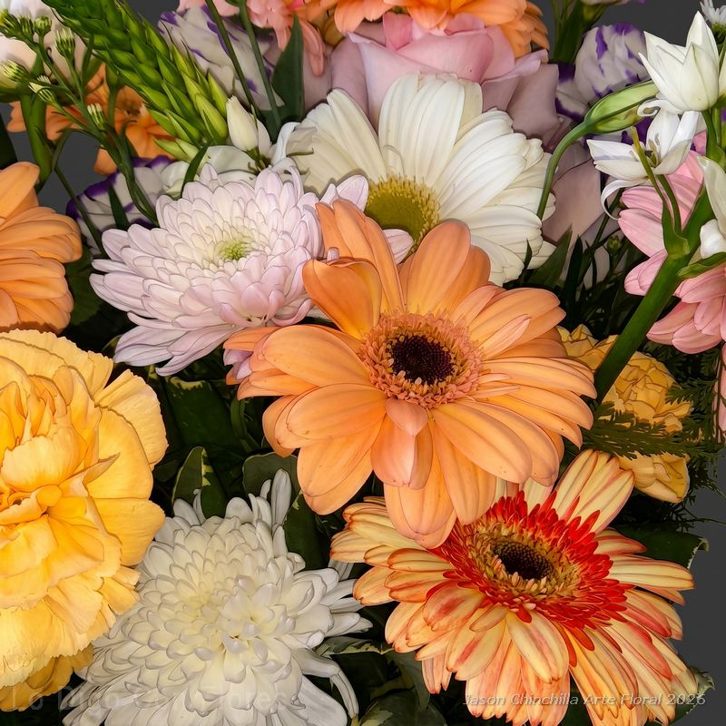 ramo de flores variadas san pedro montes de oca