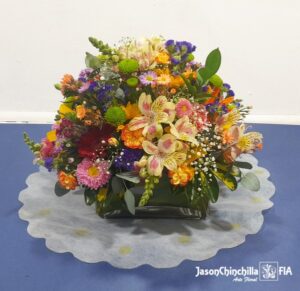 flores variadas centro de mesa