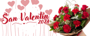 flores san valentin