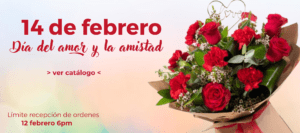 flores san valentin