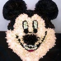 Mickey Mouse de flores