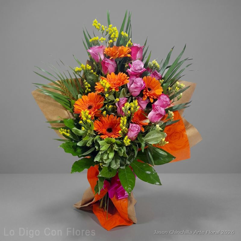 Ramo de flores variadas para entrega