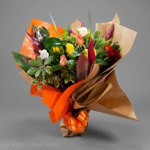 ramo de rosas para servicio express