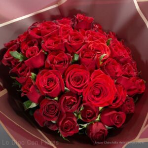 ramo de rosas para entrega a domicilio