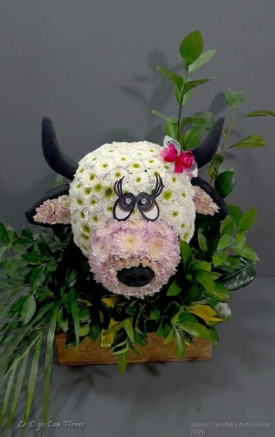 Vaca floral