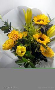 ramo de flores variadas en san pedro