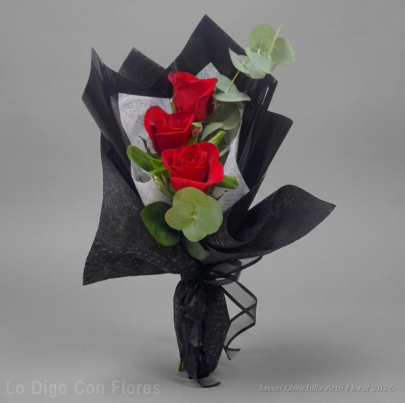 ramo de rosas para entrega a domiclio