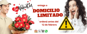 San Valentin flores
