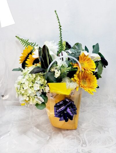 Bolsa flores variadas