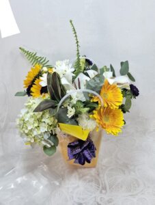 Bolsa flores variadas