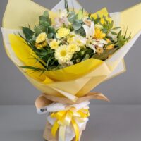 Ramo de flores amarillas para entrega en san jose