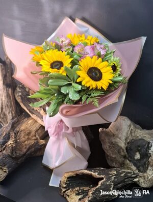Ramo de girasoles
