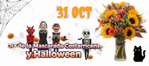 flores halloween