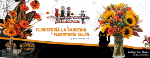 flores halloween
