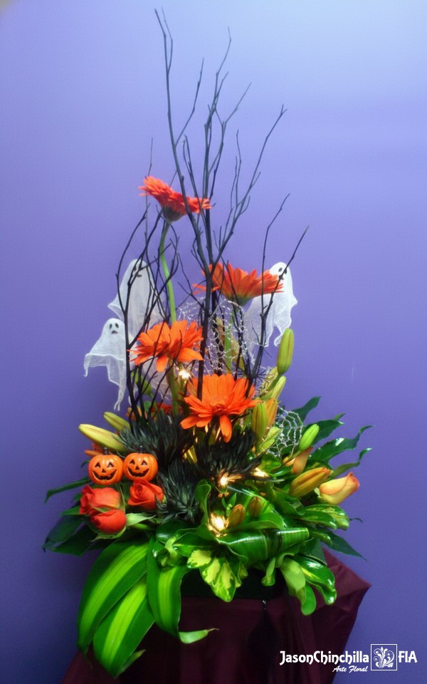 Flores para halloween