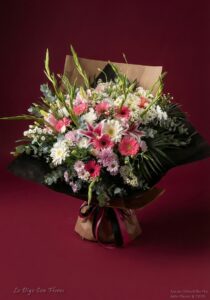 Buchón flores variadas