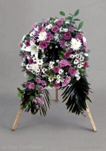 Corona funebre entrega a domicilio