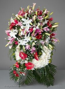 Corona funebre entrega a domicilio