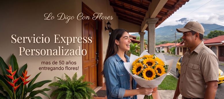 Arreglos florales en San José