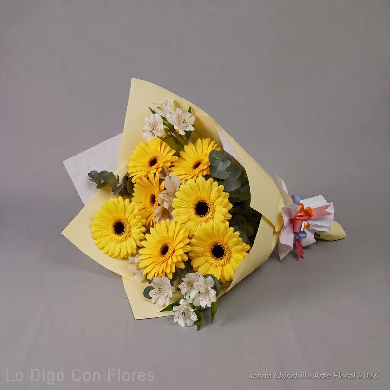 ramo fino de gerberas en san josé