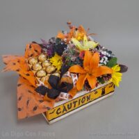 flores para halloween